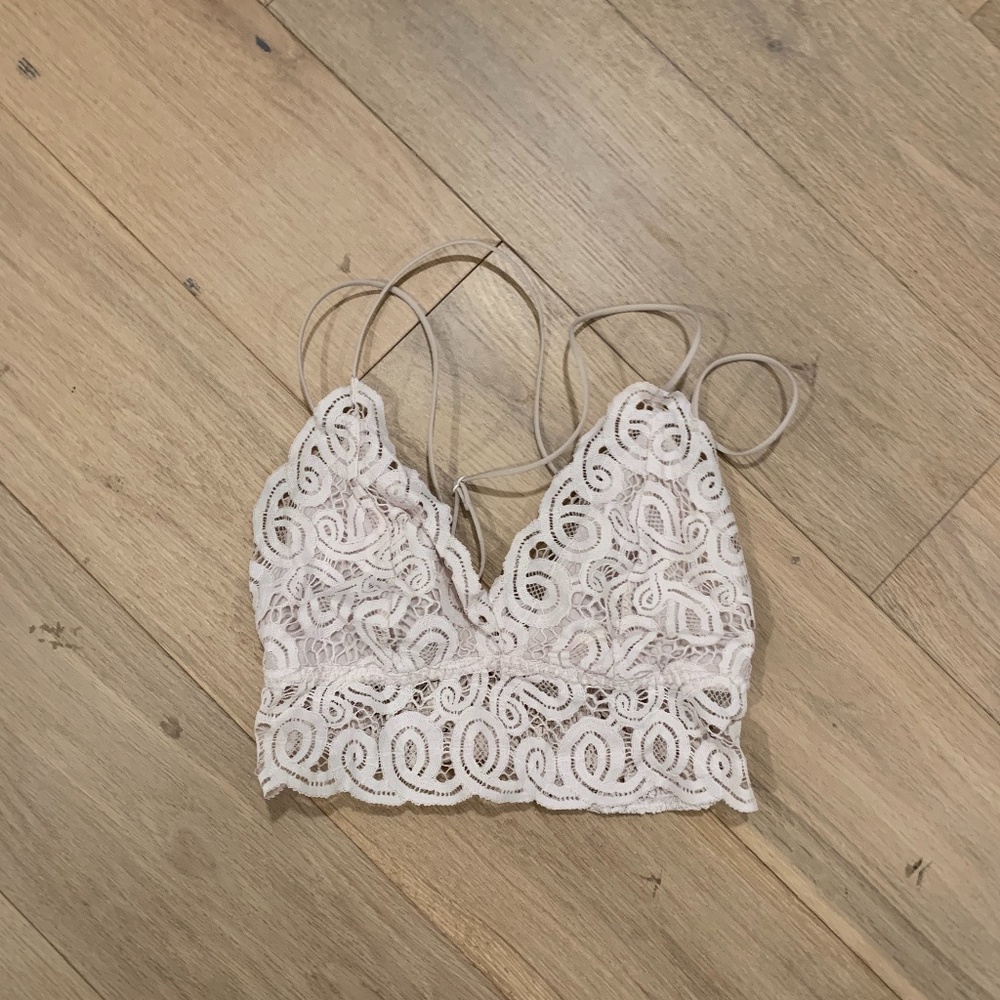 Victoria’s Secret white bralette